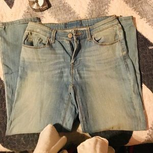 No label. Sz 3 32 in inseam no rips